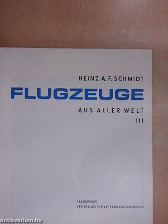 Flugzeuge aus aller Welt III.