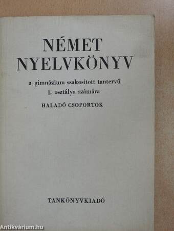 Német nyelvkönyv I.