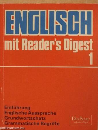 Englisch mit Reader's Digest 1-3/An International Reader's Dictionary/Reader's Digest Readings - 11 db kazettával