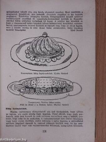 A huszadik század szakácsművészete/Szótár