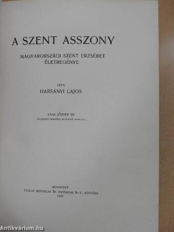 A szent asszony