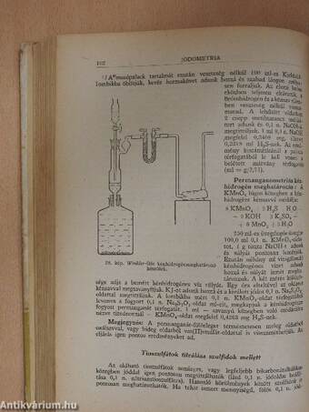 Bevezetés a kémiai analízisbe II.