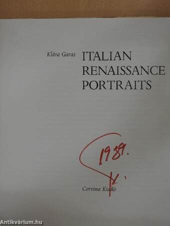 Italian Renaissance Portraits