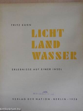 Licht Land Wasser