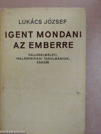 Igent mondani az emberre