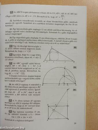 Matematika feladatgyűjtemény 10.