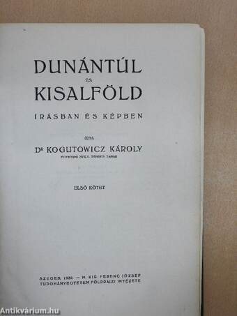 Dunántúl és Kisalföld I-II.