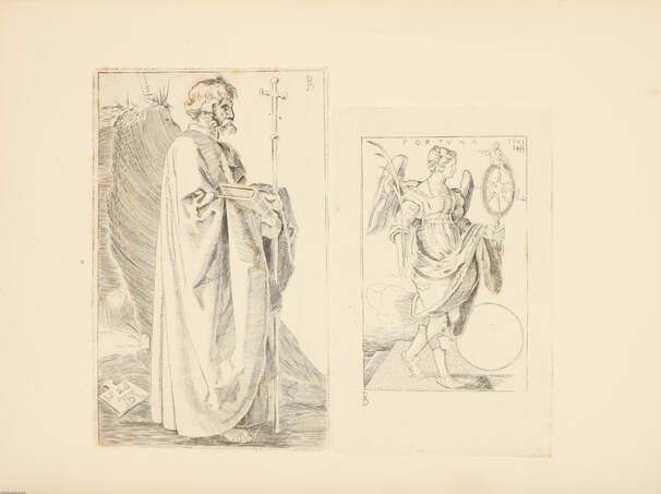 A rézmetszet (számozott példány)