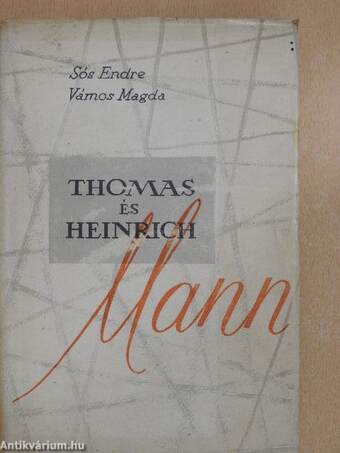 Thomas és Heinrich Mann