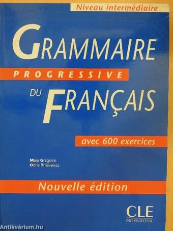 Grammaire progressive du Francais