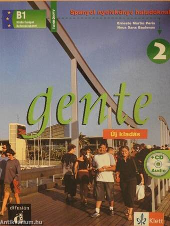 Gente 2. - Tankönyv/munkafüzet - 2 db CD-vel