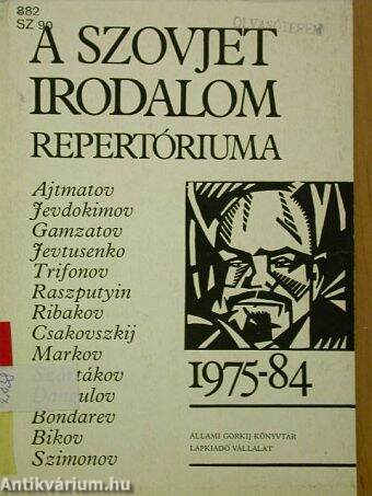 A Szovjet Irodalom repertóriuma 1975-84