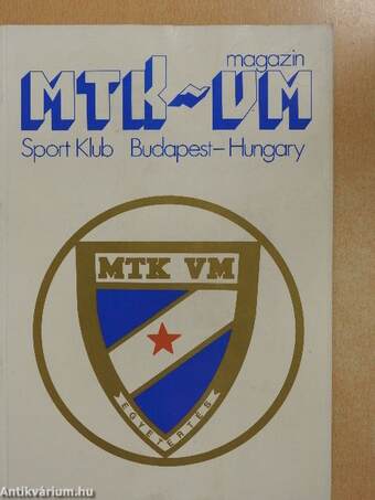 MTK-VM magazin Sport Klub Budapest-Hungary