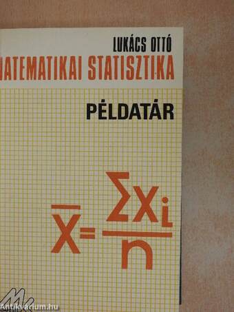 Matematikai statisztika