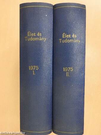 Élet és Tudomány 1975. január-december I-II.