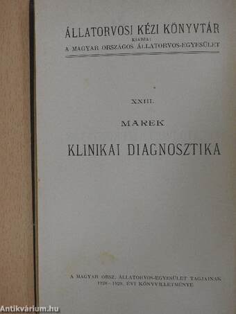 Klinikai diagnosztika