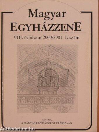 Magyar Egyházzene 2000/2001 1.