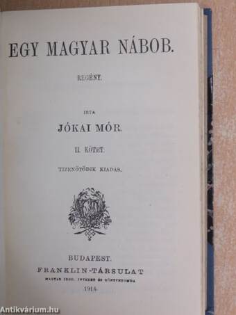 Egy magyar nábob I-III.