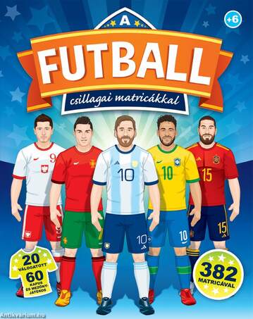 A futball csillagai matricákkal