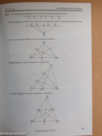 A matematika tanítása 1994/1-5.