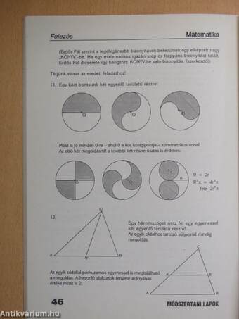 Módszertani lapok - Matematika 1999-2000/1-4.