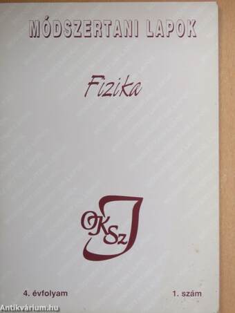 Módszertani lapok - Fizika 1997-1998/1-4.