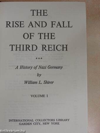 The Rise and Fall of the Third Reich I-II