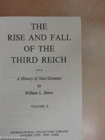 The Rise and Fall of the Third Reich I-II