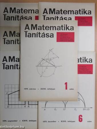 A matematika tanítása 1979/1-6.