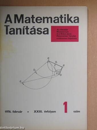 A matematika tanítása 1976/1-4.