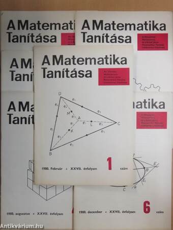 A matematika tanítása 1980/1-6.