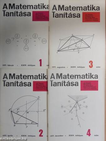 A matematika tanítása 1977/1-4.