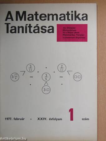 A matematika tanítása 1977/1-4.