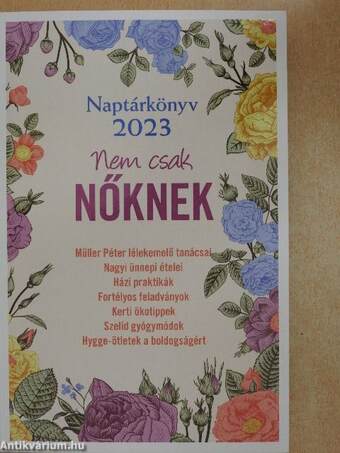 Naptárkönyv 2023 - Nem csak nőknek