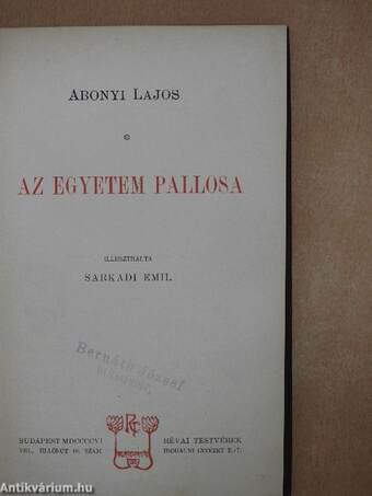 Az egyetem pallosa