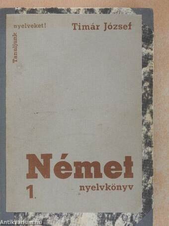 Német nyelvkönyv 1-2.