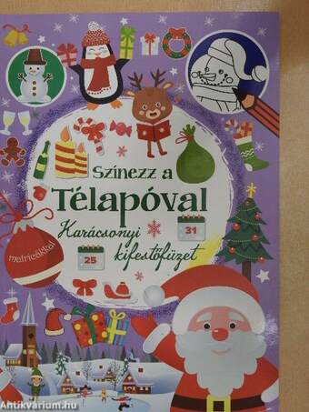 Színezz a Télapóval 