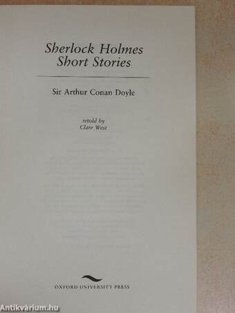 Sherlock Holmes Short Stories