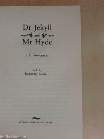 Dr Jekyll and Mr Hyde