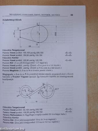 AutoCAD feladatgyűjtemény