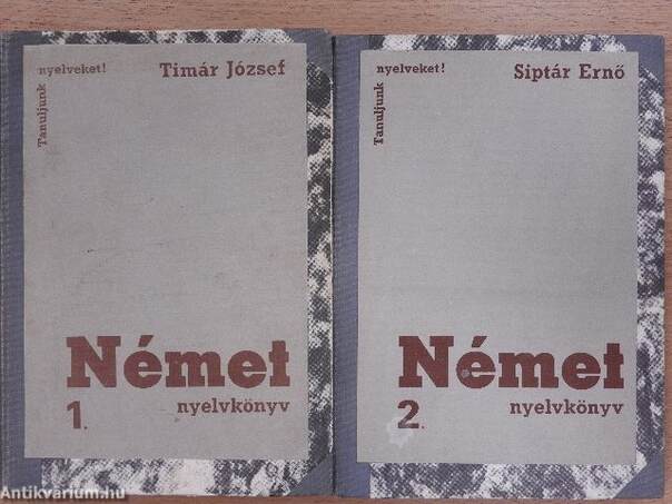 Német nyelvkönyv 1-2.