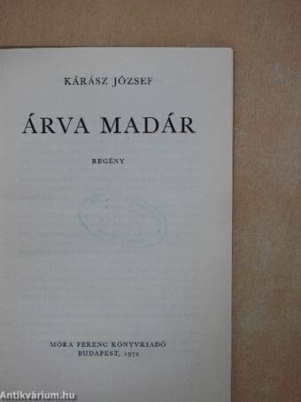 Árva madár