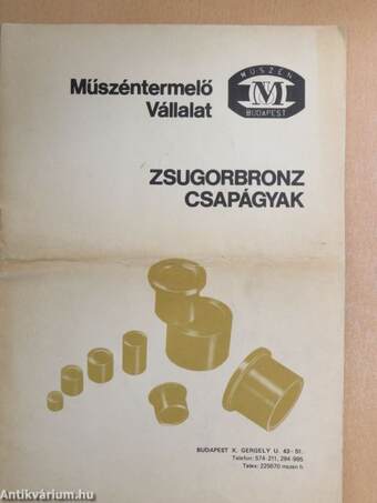 Zsugorbronz csapágyak