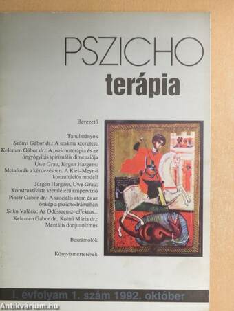 Pszichoterápia 1992-1999. (vegyes számok) (7 db)