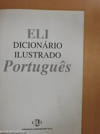 Dicionário ilustrado Portugues