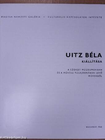 Uitz Béla kiállítása