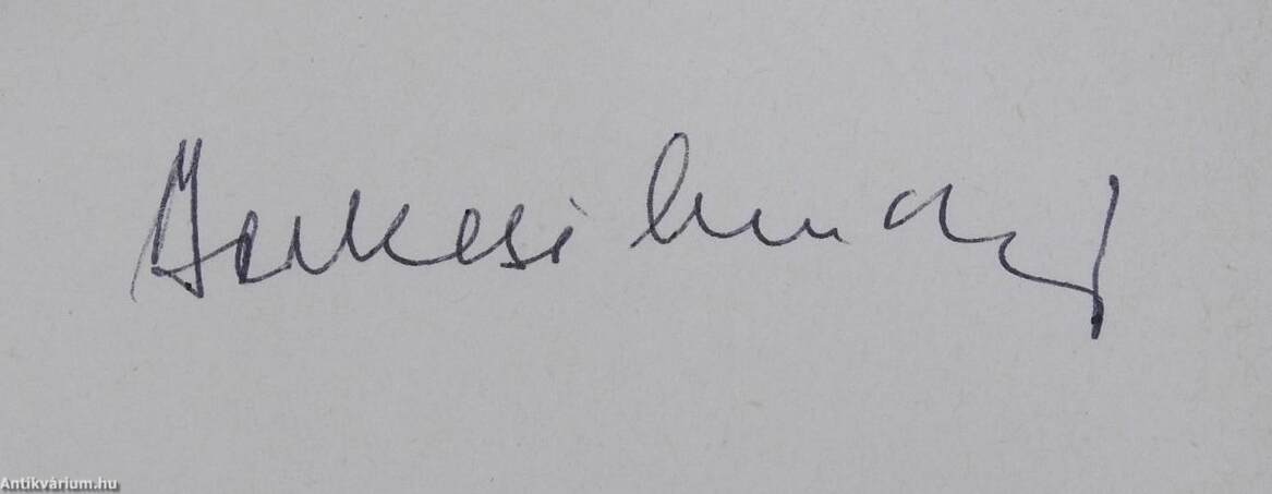 Szerelem három tételben (dedikált példány)