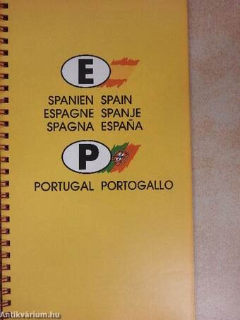 Spanien euro-pocketatlas 1:800.000