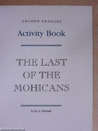 The last of the mohicans - Student's Book/Activity Book