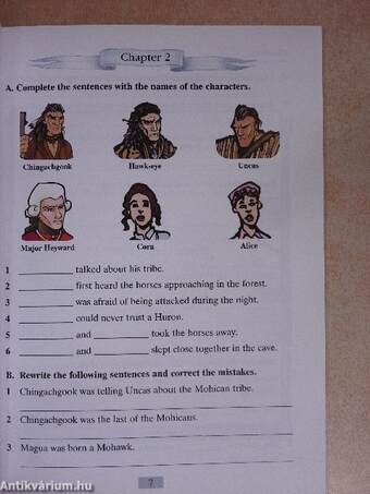 The last of the mohicans - Student's Book/Activity Book